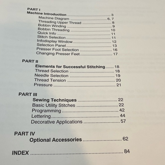 VTG 1994 Viking Husqvarna Owner’s Handbook One-Touch Computer Sewing Machines - Picture 10 of 13